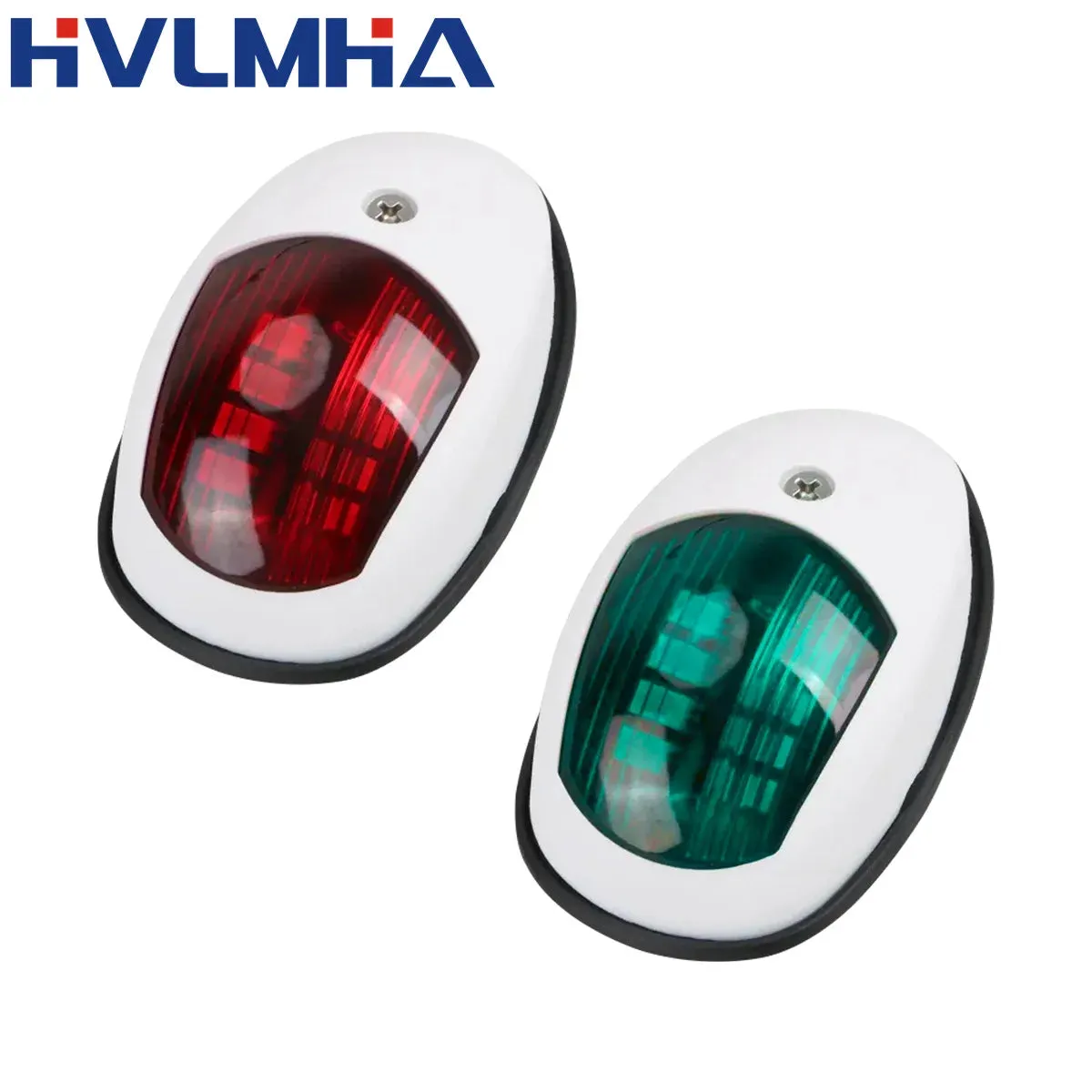 LED Navigation Light Signal Warning Waterproof Lamp Port Side For Marine Boat