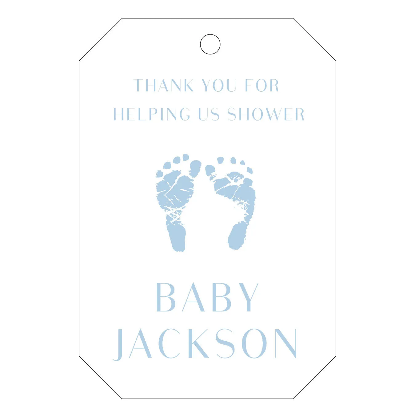 Letterpress Gift Tag - T13