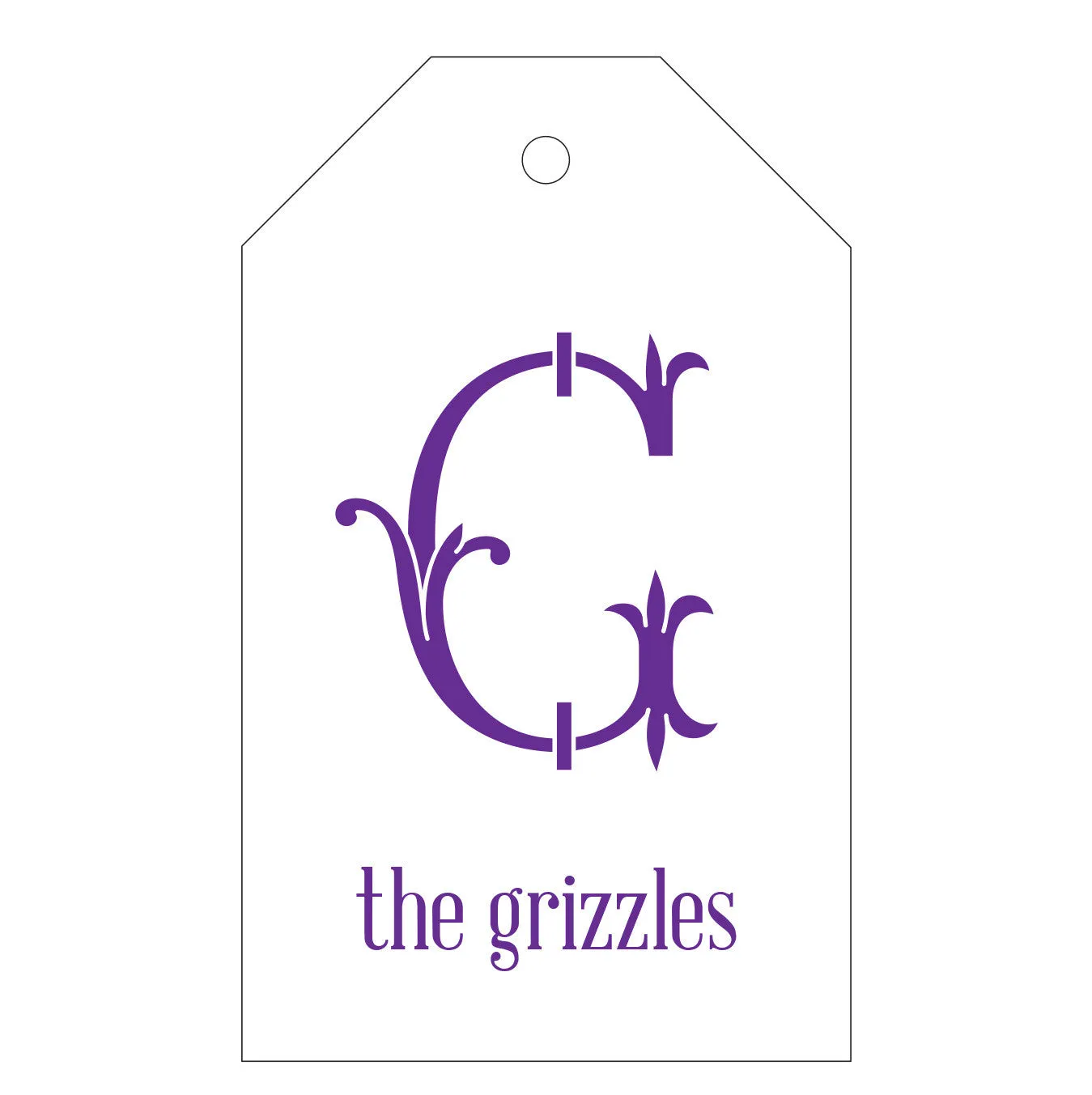 Letterpress Gift Tag - T140