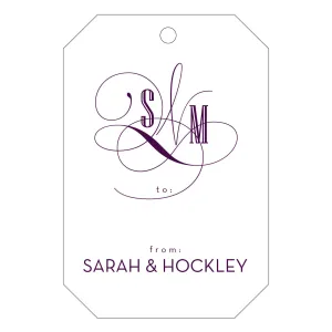 Letterpress Gift Tag - T14