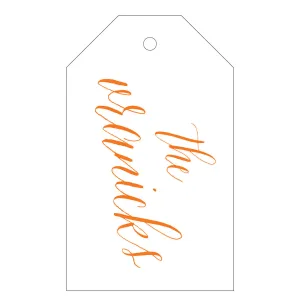Letterpress Gift Tag - T150