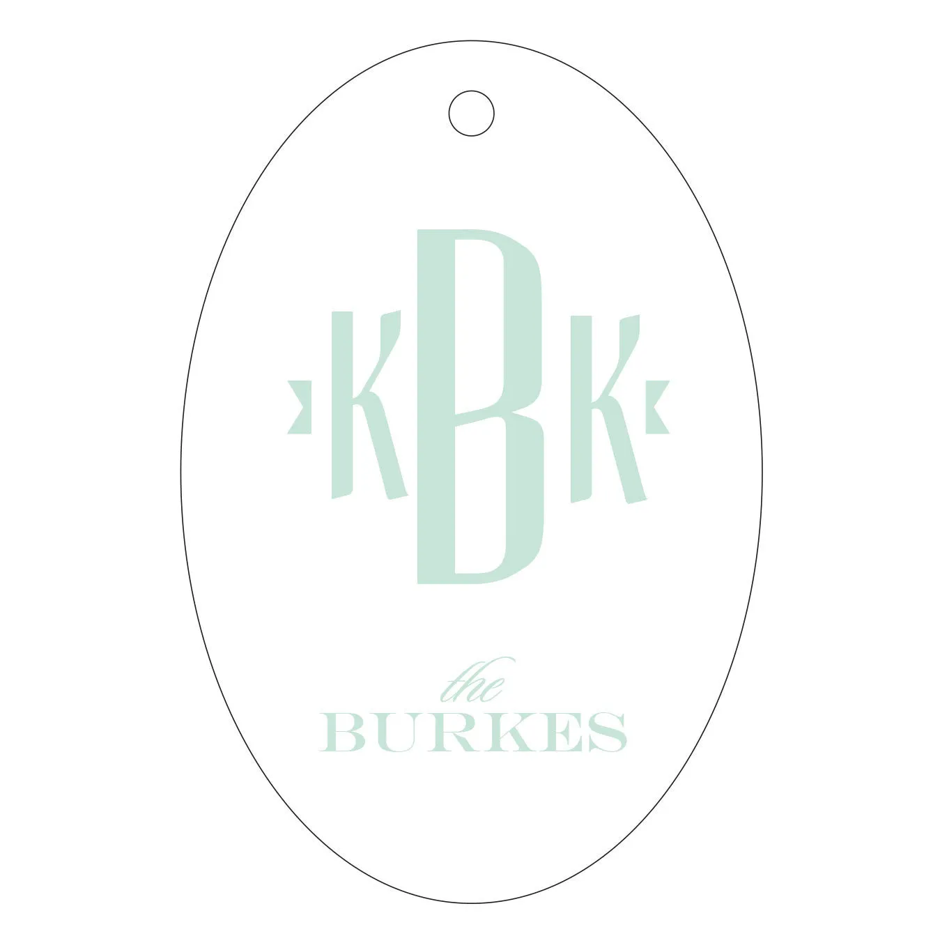 Letterpress Gift Tag - T1
