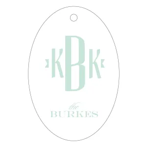 Letterpress Gift Tag - T1