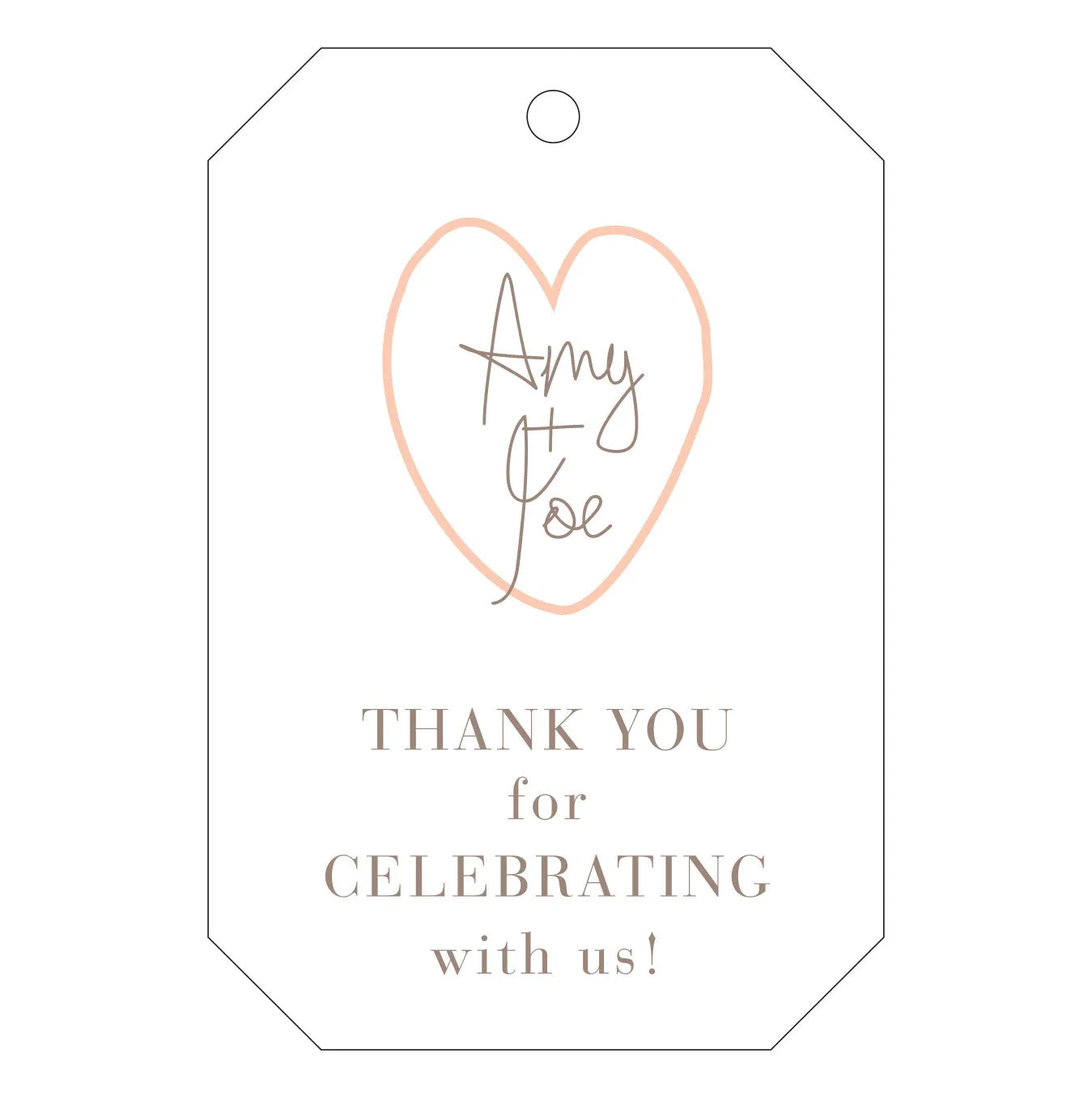 Letterpress Gift Tag - T23