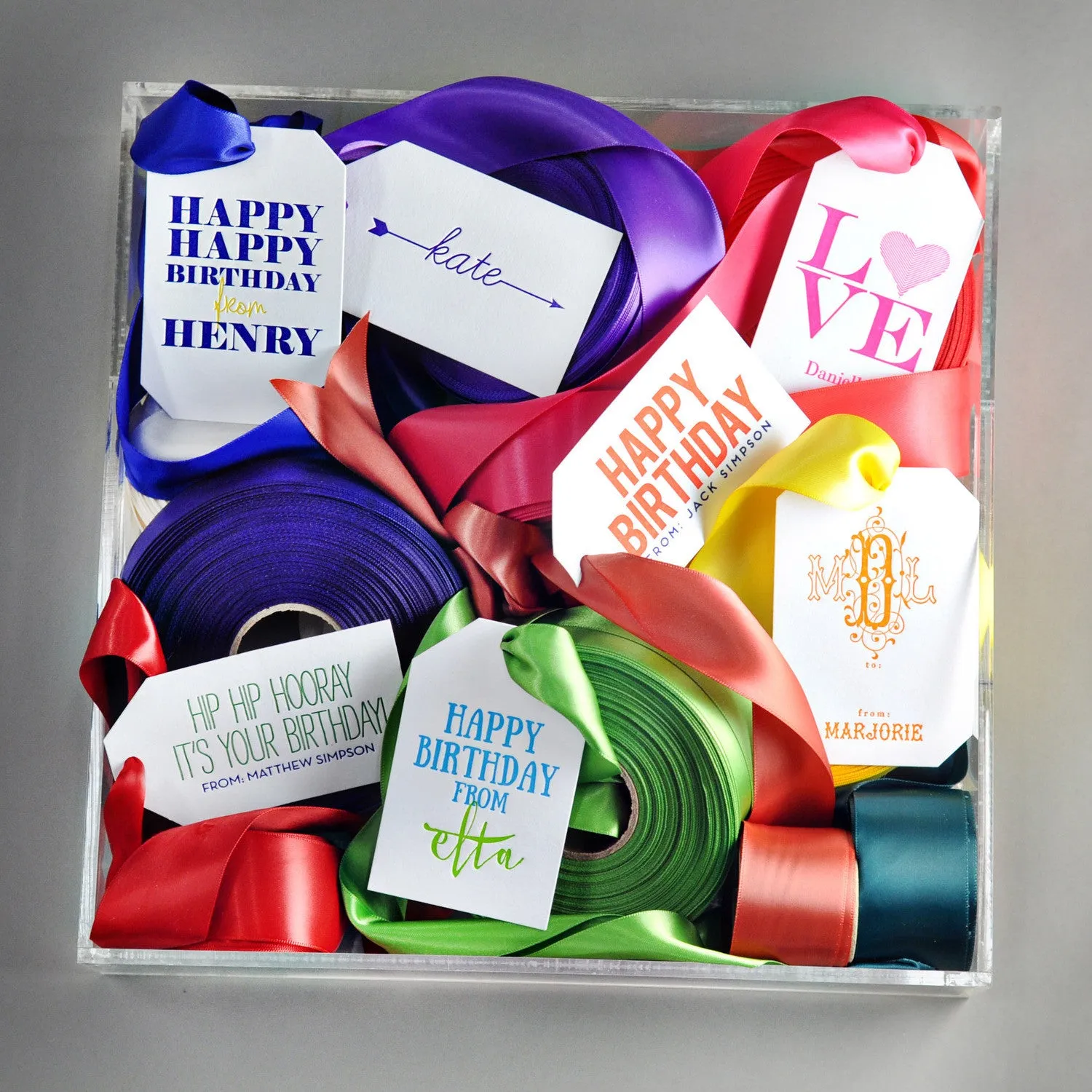 Letterpress Gift Tag - T26