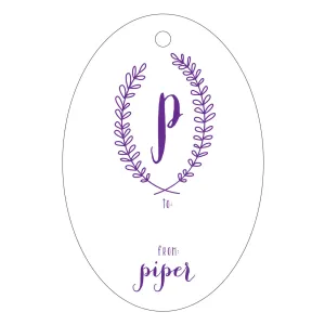 Letterpress Gift Tag - T29
