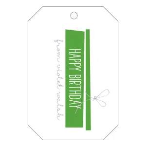 Letterpress Gift Tag - T41