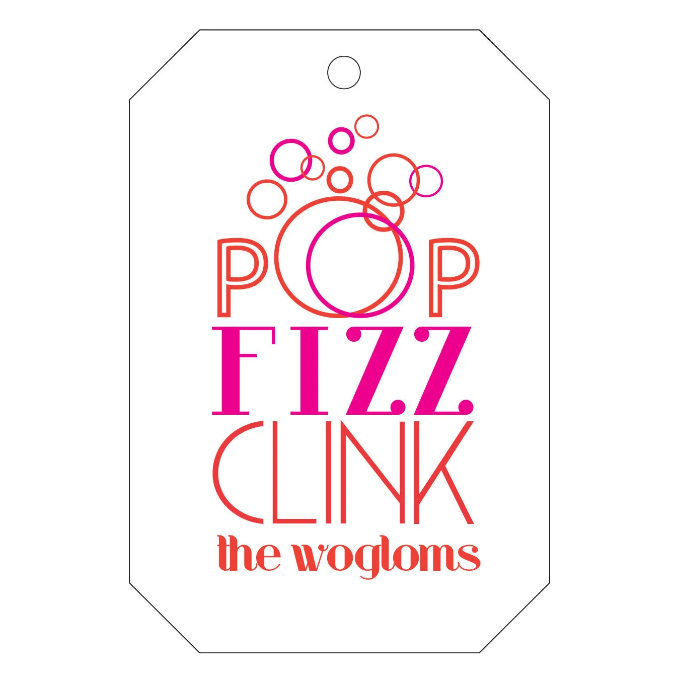 Letterpress Gift Tag - T42