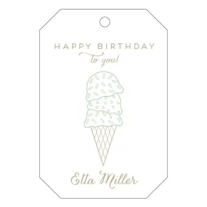 Letterpress Gift Tag - T52