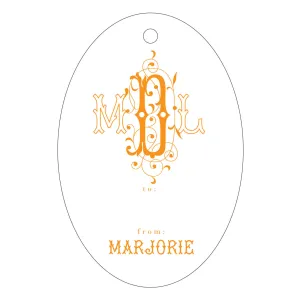 Letterpress Gift Tag - T56