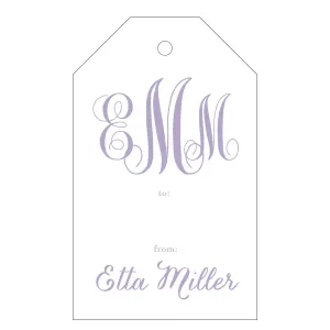 Letterpress Gift Tag - T57