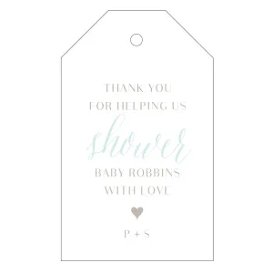 Letterpress Gift Tag - T76