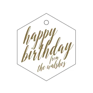 Letterpress Gift Tag - T82