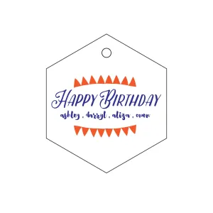 Letterpress Gift Tag - T91