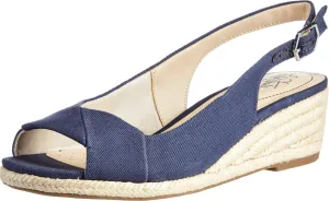 LifeStride Womens Socialite Espadrille Navy 9 W