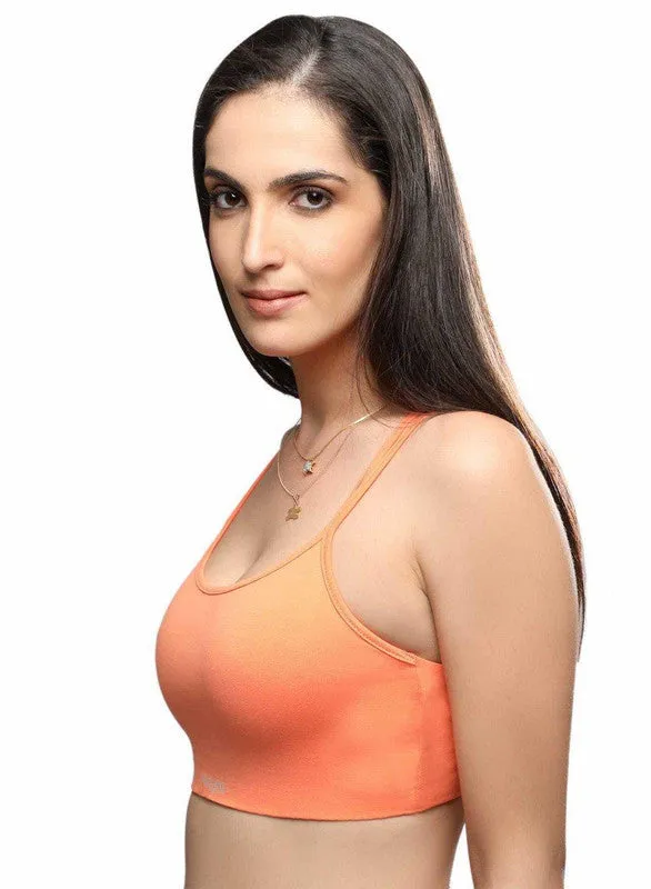 Lovable Apricot Non Padded Non Wired Full Coverage Bra LTE-SPORTS-BRA-Apricot