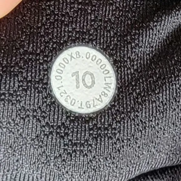 LULULEMON ATHLTIC TENNIS-GOLF PACE RIVAL SKORT, SIZE 10