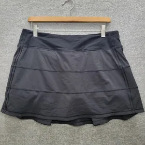 LULULEMON ATHLTIC TENNIS-GOLF PACE RIVAL SKORT, SIZE 10