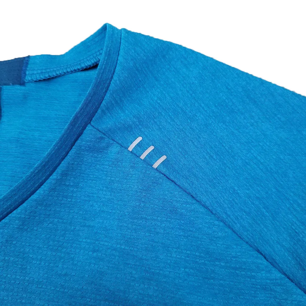 LULULEMON Men's Blue Metal Vent Short Sleeve Tee $68 NEW