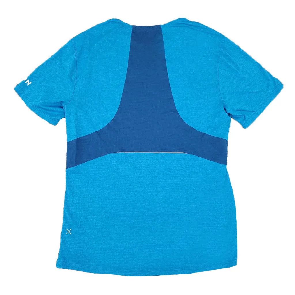 LULULEMON Men's Blue Metal Vent Short Sleeve Tee $68 NEW