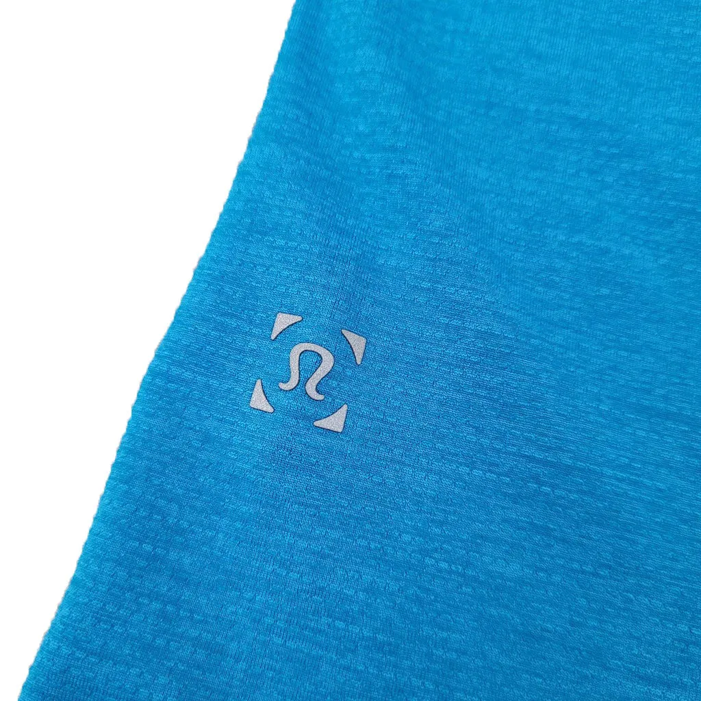 LULULEMON Men's Blue Metal Vent Short Sleeve Tee $68 NEW