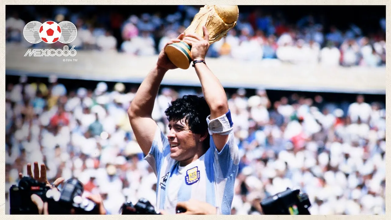 Maradona Argentina Le Coq Sportif 1986 1980's Home Jersey Shirt Camiseta Maglia L