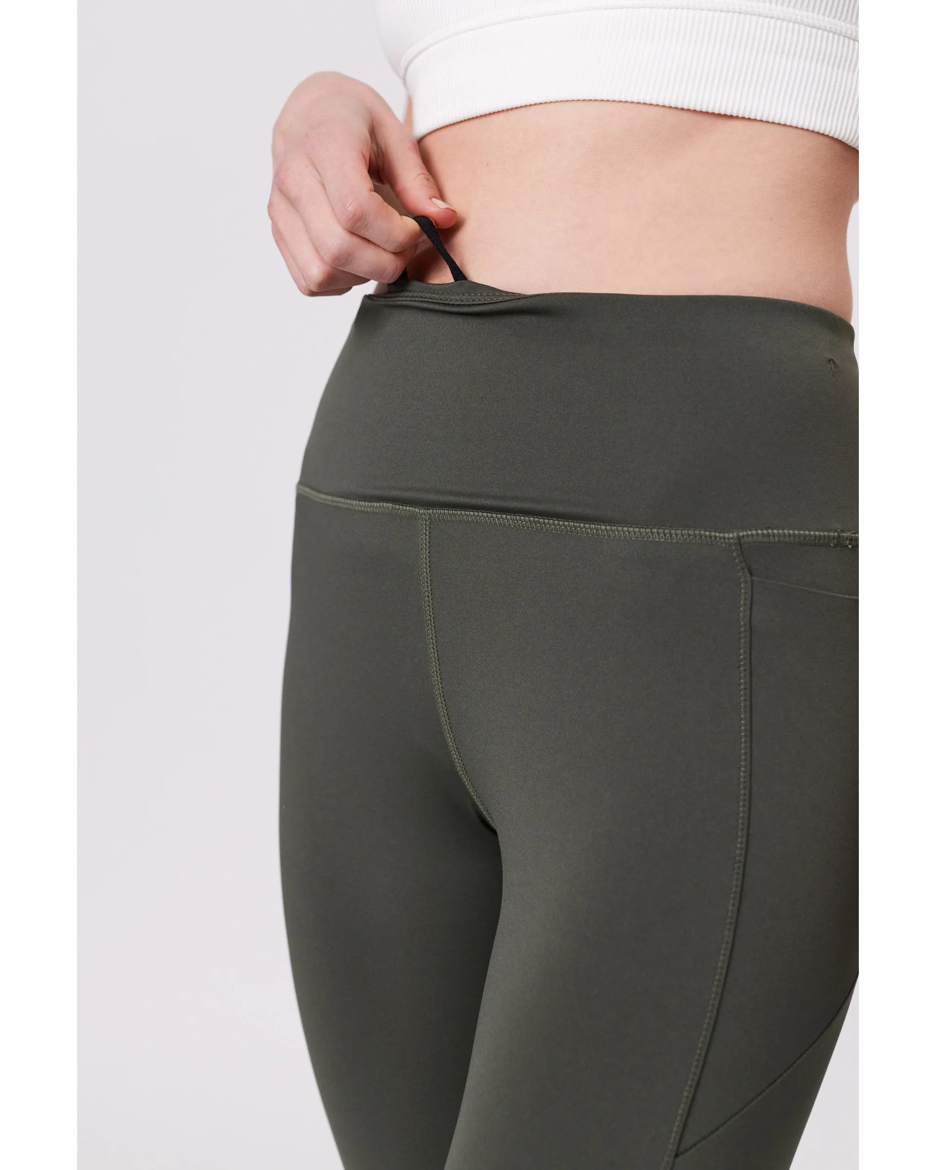 Marlow Pace 7/8 Legging - Kelp