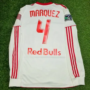 Marquez New York NY Red Bulls 2010 2011 DEBUT PLAYER ISSUE Home Jersey Shirt Camiseta L SKU# P57132