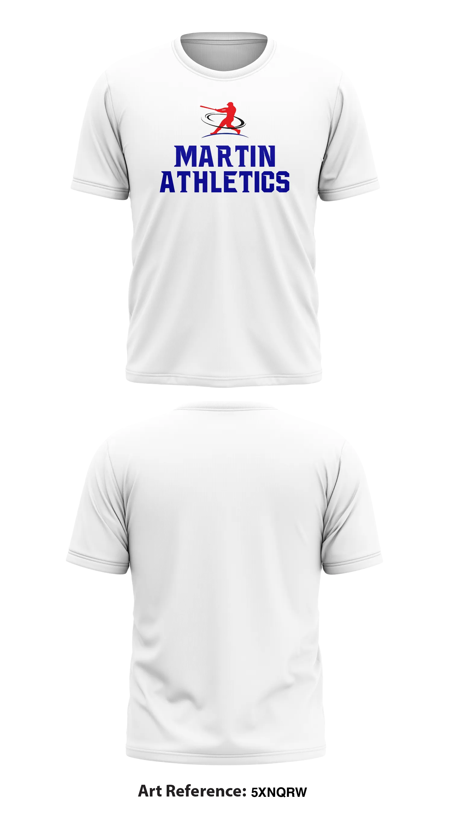 Martin Athletics Store 1 Core Men's SS Performance Tee - 5xNqrW