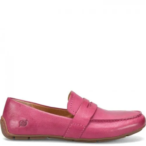 Melinda Classic Penny Loafer - Fuchsia