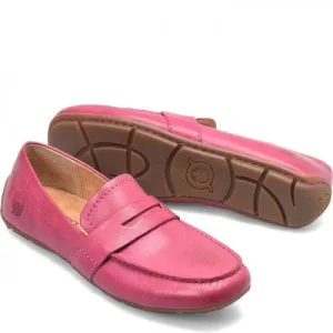 Melinda Classic Penny Loafer - Fuchsia