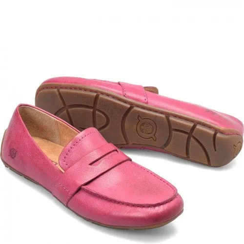 Melinda Classic Penny Loafer - Fuchsia