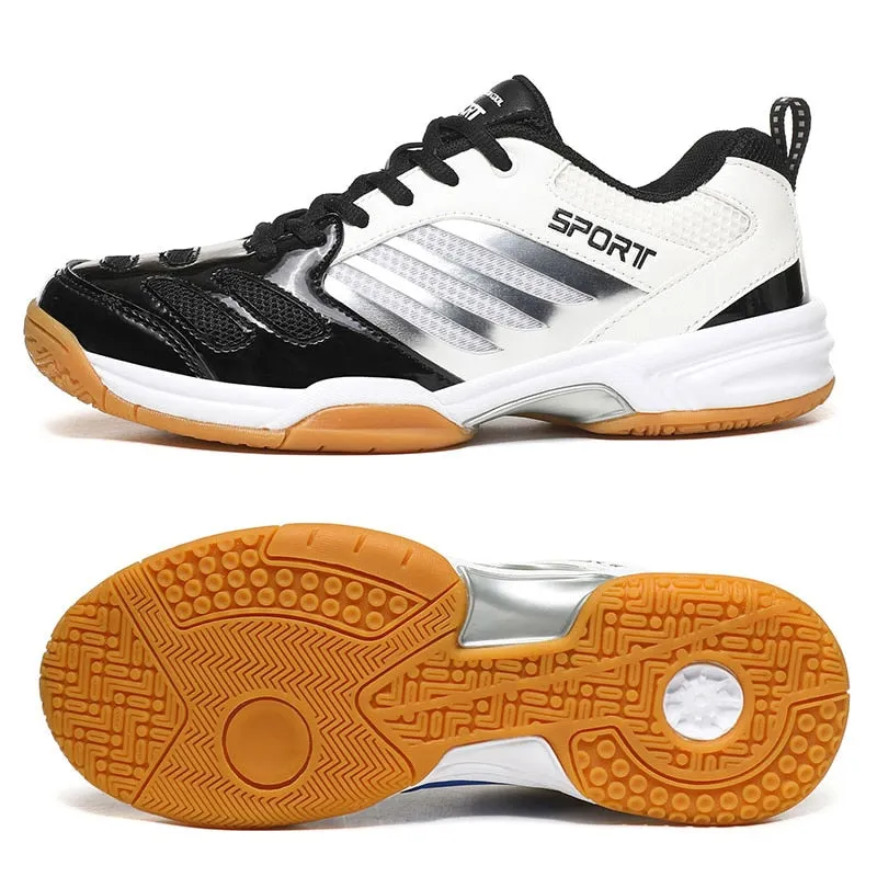 Men Breathable Badminton Shoes Anti Slip Table Tennis Shoes