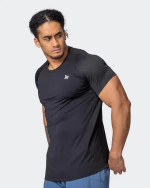 Men Ventilation Tee - Black