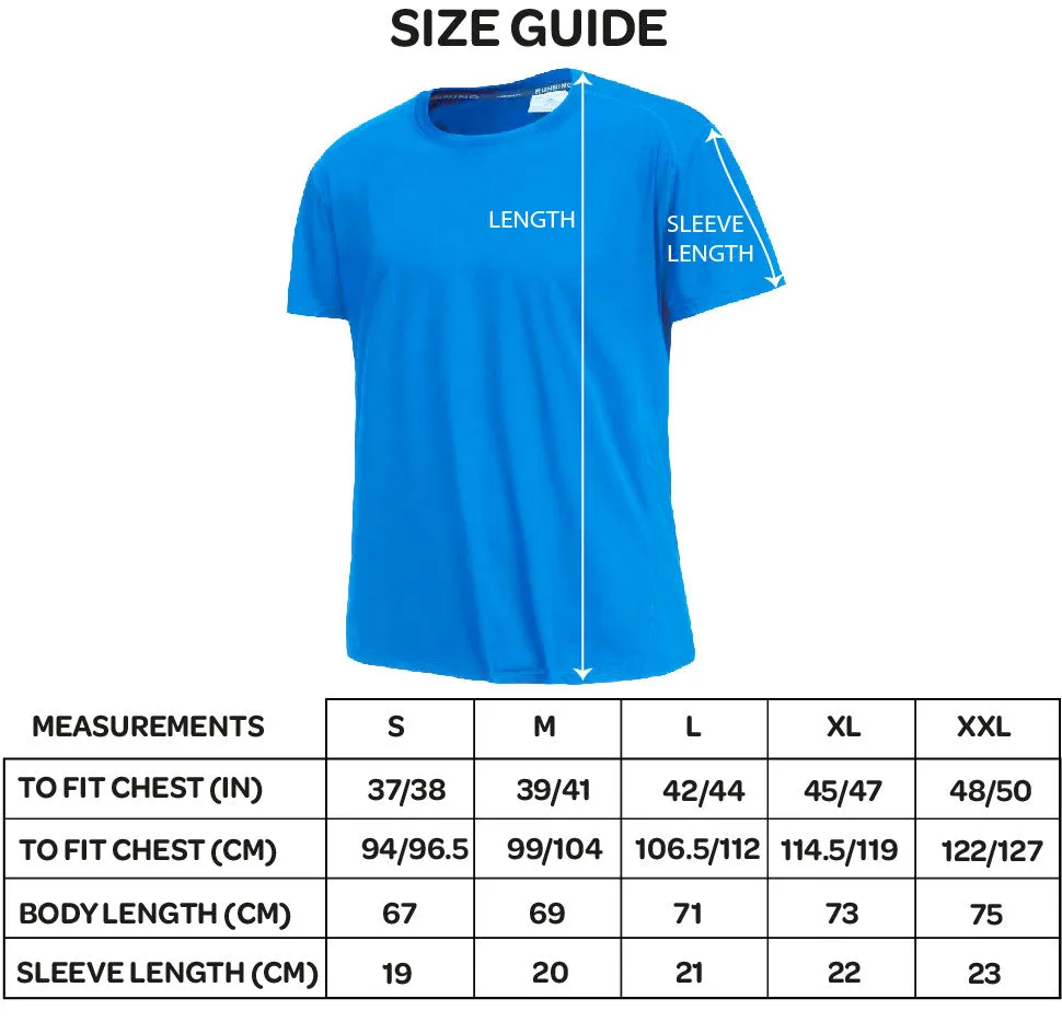 Men's Activewear T-Shirt - Blue