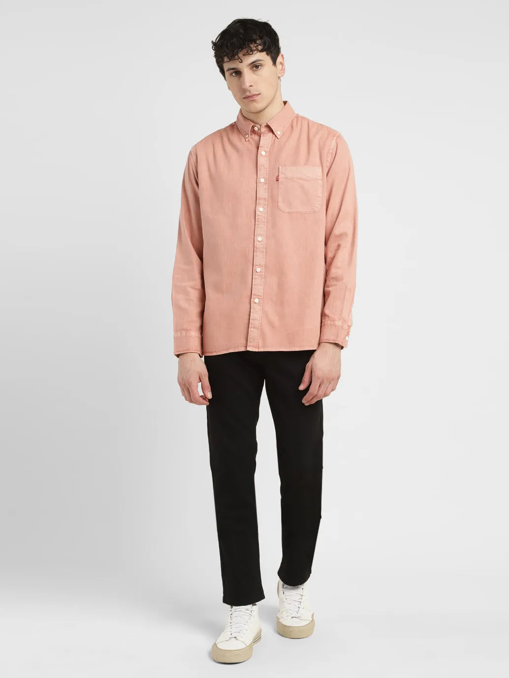 Men's Solid Slim Fit Shirt