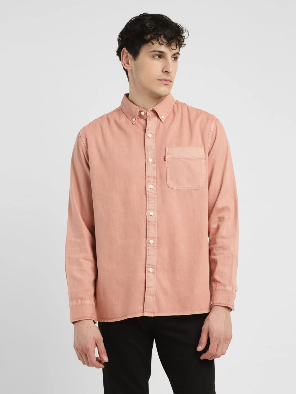 Men's Solid Slim Fit Shirt