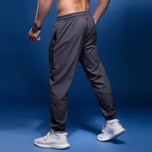 Men's Sport Pants with Zipper Pockets - Running Pants for Soccer Training, Sports Trousers, Jogging Fitness Sweatpants
