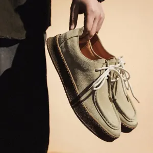 Mens Suede Boat Shoes