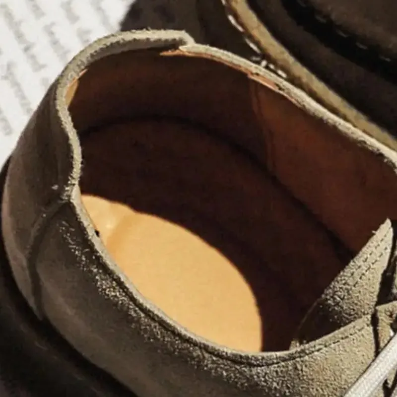 Mens Suede Boat Shoes
