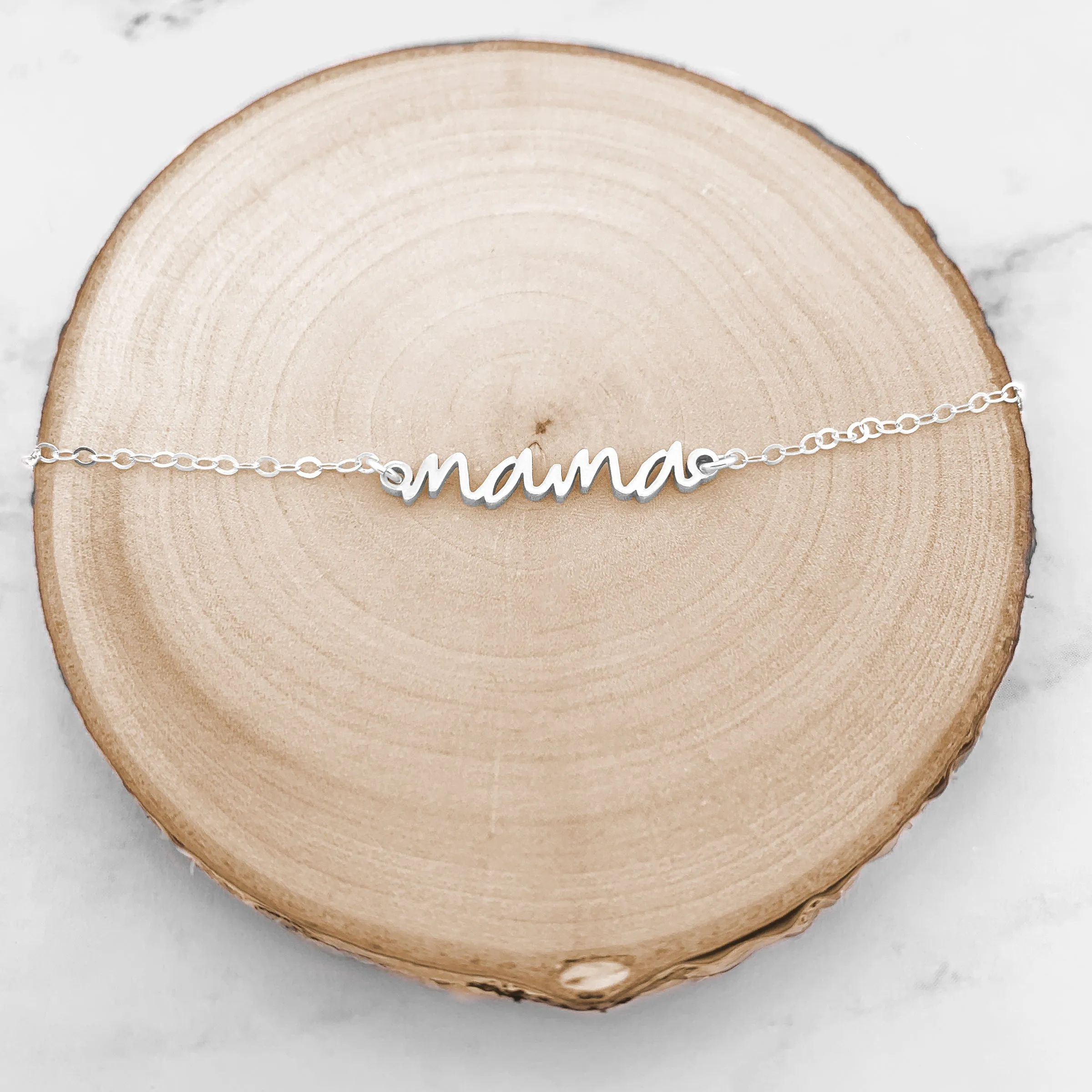 Mom Bracelet - Personalized Mama Bracelet