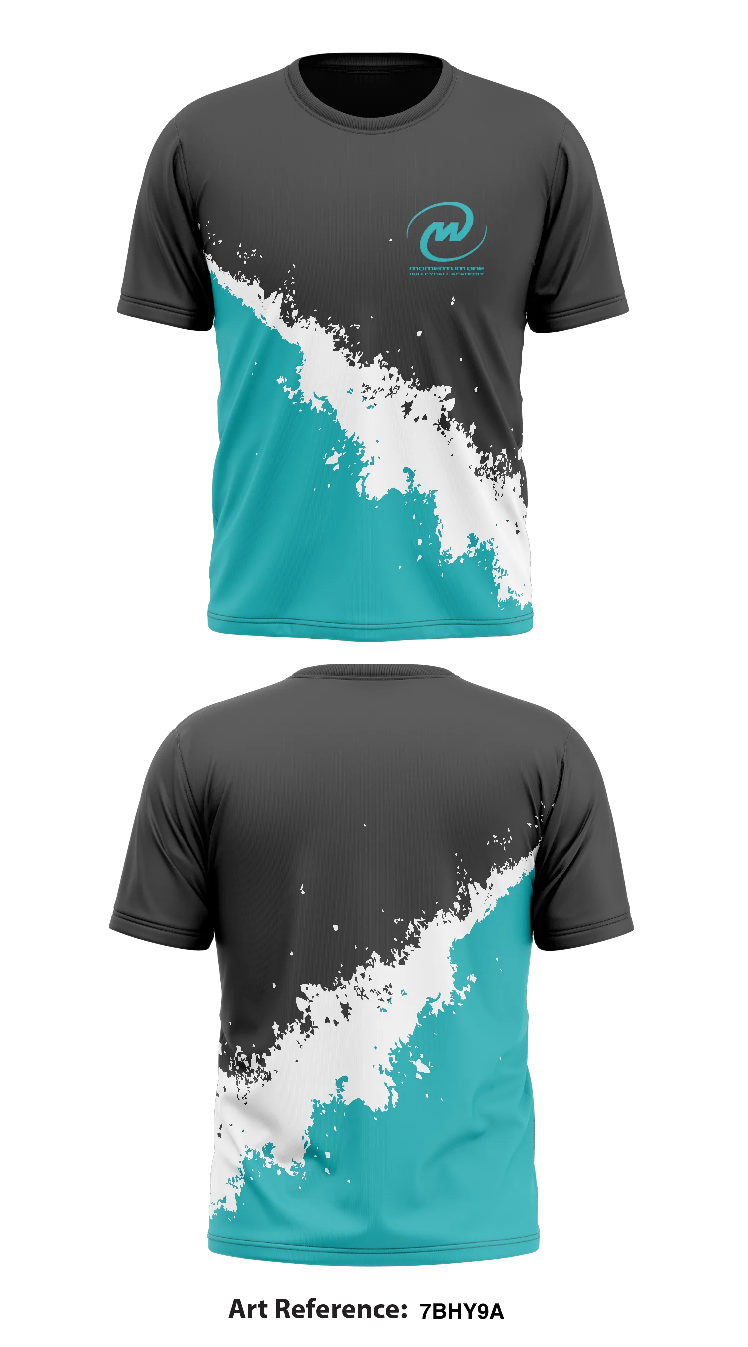 Momentum One Volleyball Academy Core Men's SS Performance Tee - 7bHY9a
