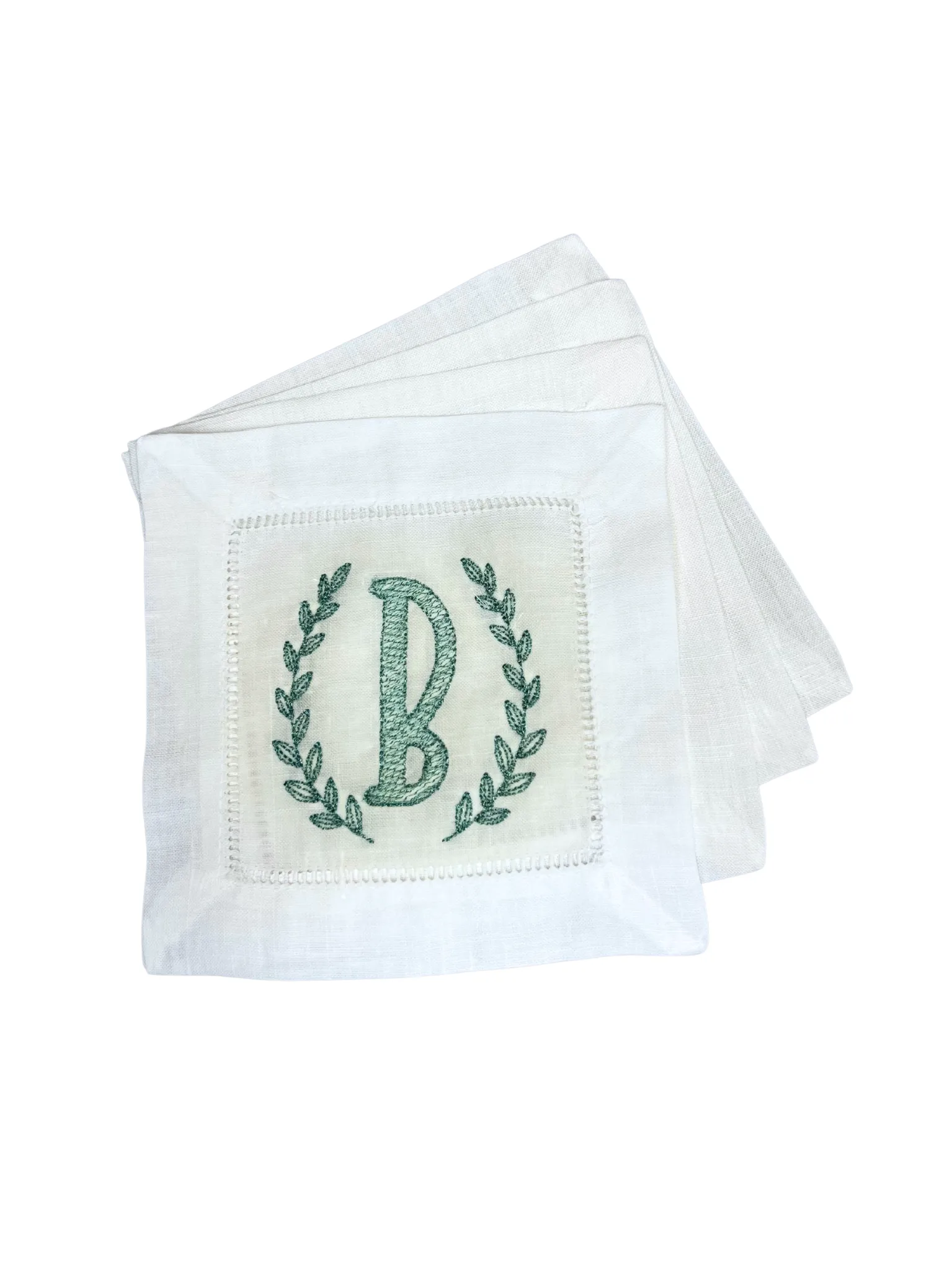 Monogrammed Cocktail Napkins