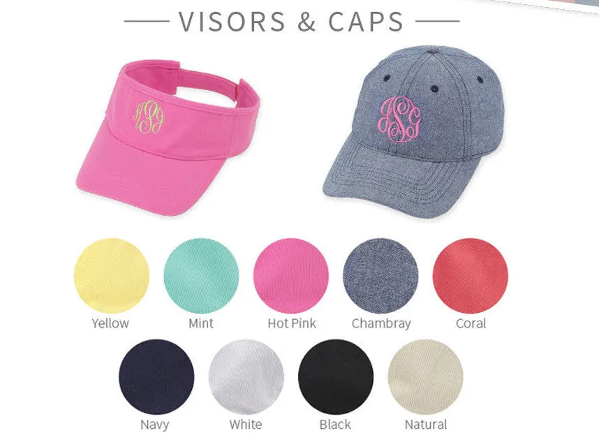 Monogrammed Hat