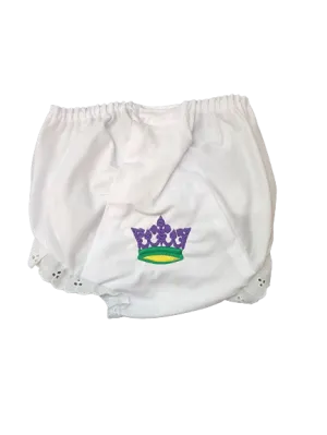 Monogrammed Mardi Gras Bloomers (7 designs to choose from)