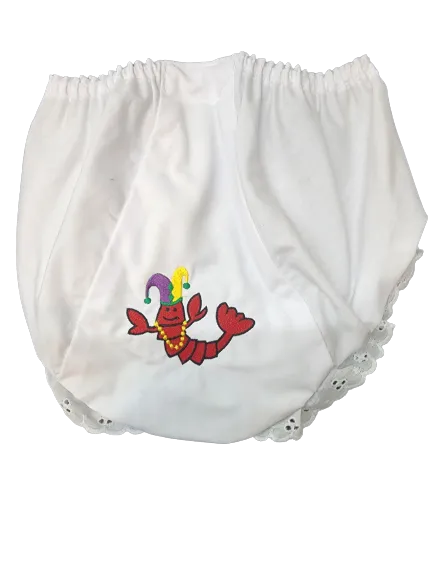 Monogrammed Mardi Gras Bloomers (7 designs to choose from)