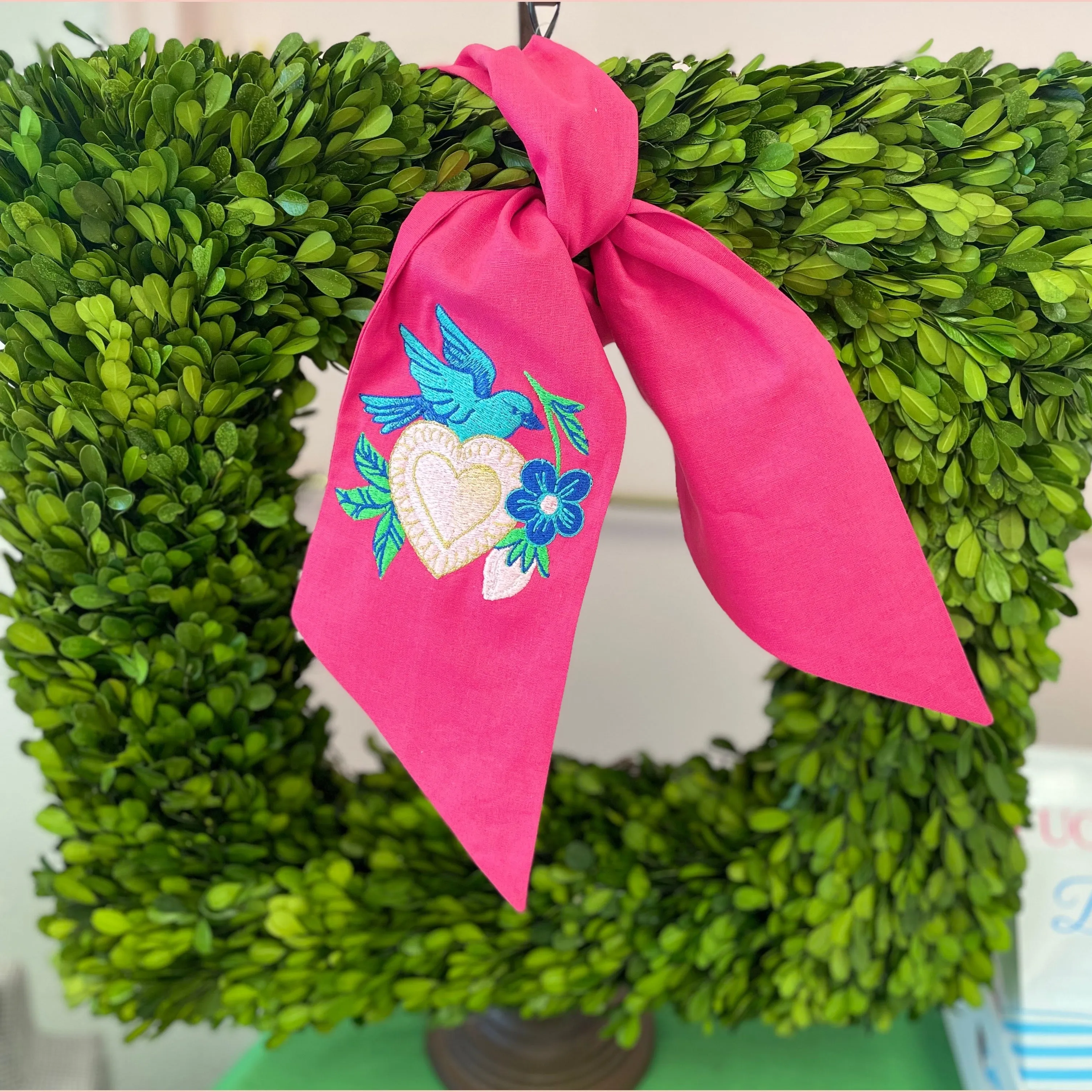 Monogrammed Sash