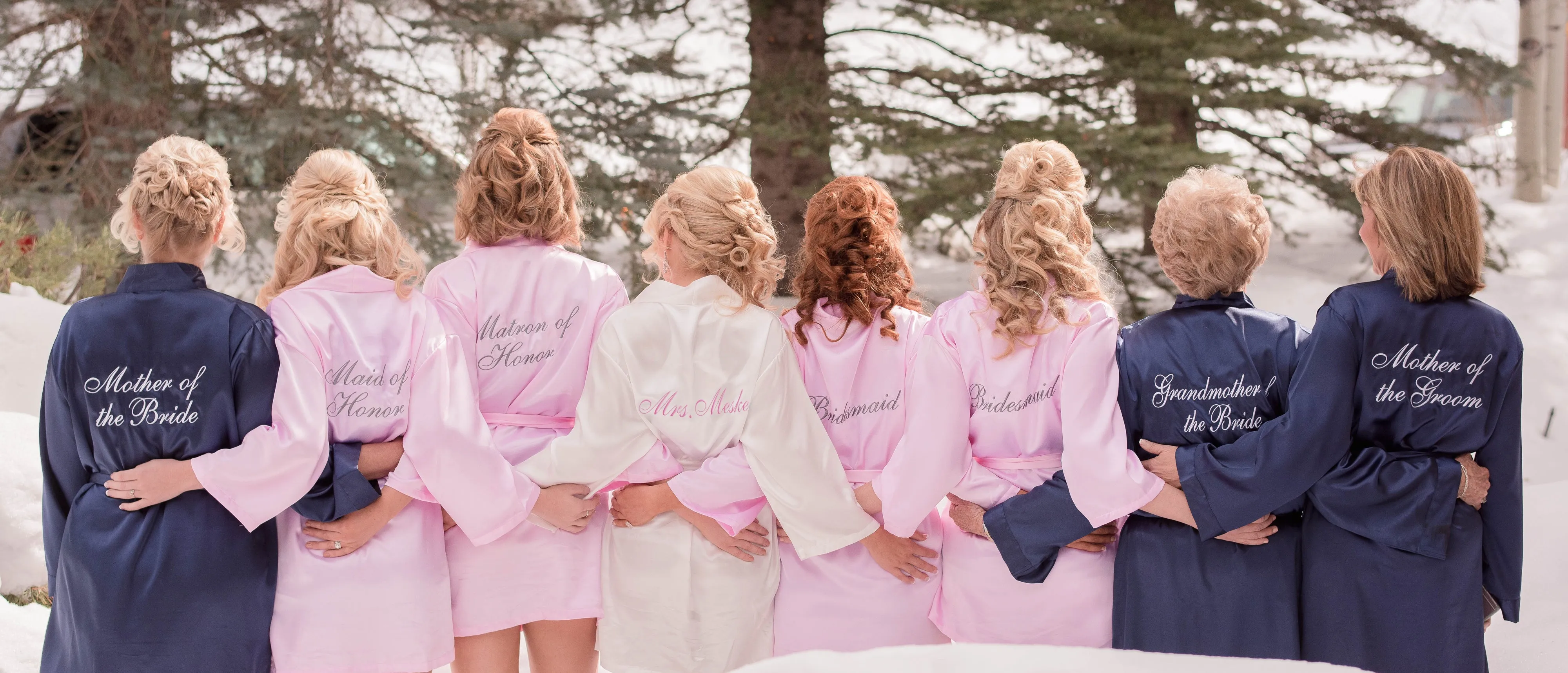 Mother of the Bride Satin Robe