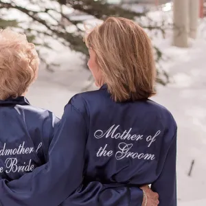 Mother of the Groom Satin Robe