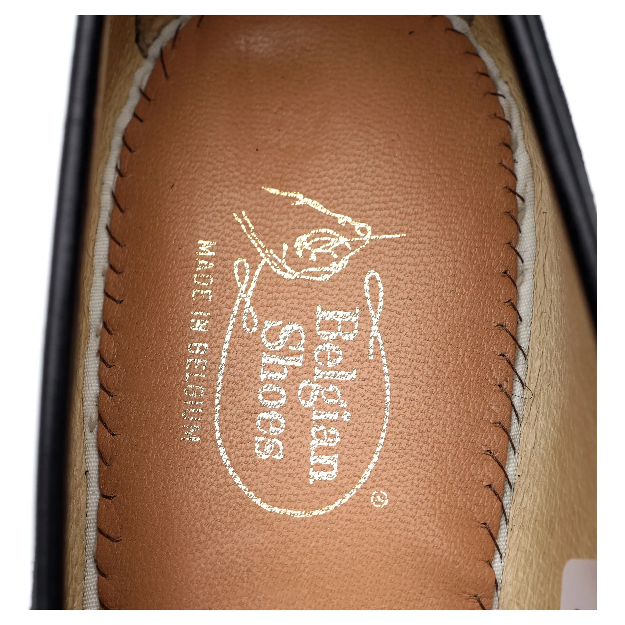 'Mr. Casual' Black Suede Slip On Belgian Loafers UK 9.5 US 10.5